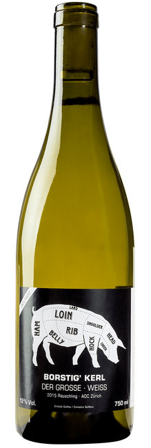 Image of Winzerei Zur Metzg Borstig' Kerl Weiss Räuschling AOC - 75cl - Zürich, Schweiz bei Flaschenpost.ch