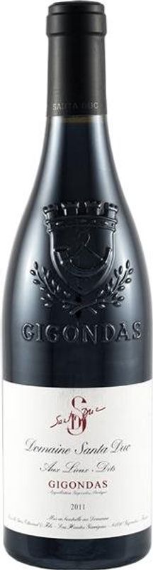 Flasche Gigondas Aux Lieux-Dits AOC von Domaine Santa Duc