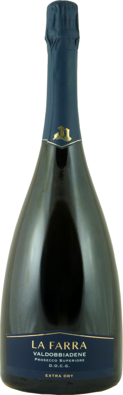 Flasche Prosecco di Valdobbiadene Superiore Extra Dry DOCG von La Farra di Nardi & Figli