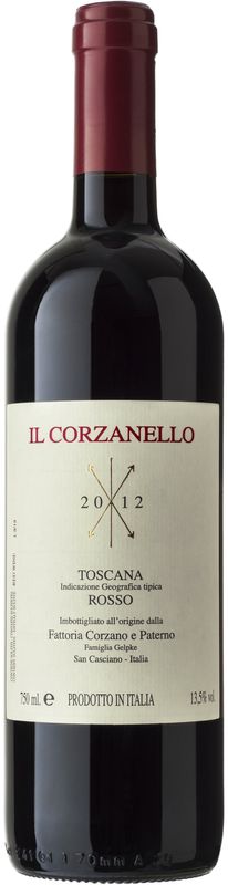 Bouteille de Chianti DOCG Terre di Corzano de Fattoria Corzano e Paterno