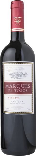 Image of Bodegas San Valero Marques de Tosos Reserva Carinena DO - 75cl - Oberer Ebro, Spanien bei Flaschenpost.ch