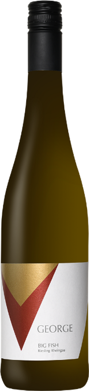 Flasche Riesling Grosses Gewächs Rheingau Rüdesheimer Bischofsberg von Weingut George