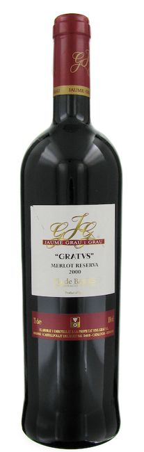 Image of Bodegas Cal Grau Gratus Reserva Merlot DO Pla de Bages - 75cl - Katalonien, Spanien bei Flaschenpost.ch