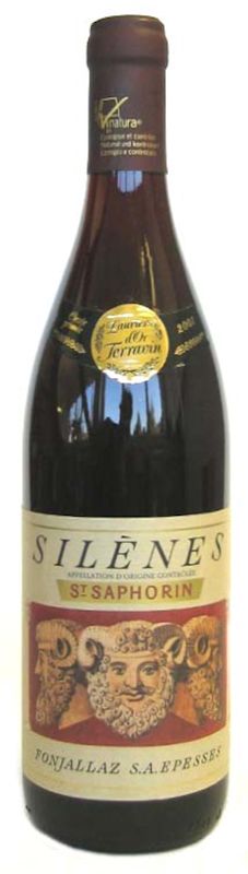 Bottle of St. Saphorin Rouge Les Silenes AOC from Patrick Fonjallaz SA