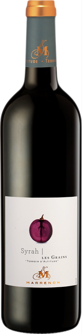 Image of Cellier de Marrenon Les Grains Syrah - 75cl - Provence, Frankreich bei Flaschenpost.ch