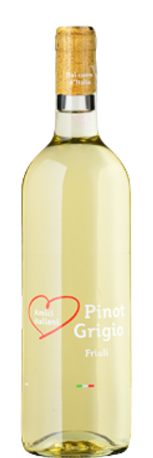 Image of Schenk Amici Italiani Pinot Grigio Friuli Grave DOC - 50cl - Friaul, Italien bei Flaschenpost.ch