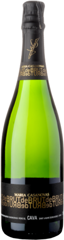 Bottle of Cava brut de brut from Maria Casanovas