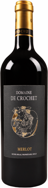 Image of Charles Rolaz / Hammel SA Domaine de Crochet Merlot Etikette Hans Erni Grand Cru - 75cl - Waadt, Schweiz bei Flaschenpost.ch