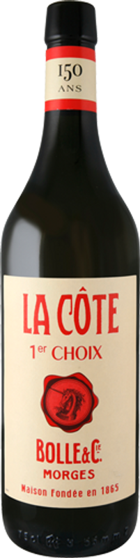 Bottle of Bolle 1865 Chasselas La Cote AOC from Bolle