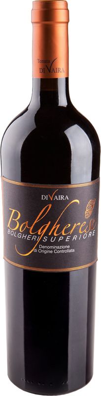 Bottle of Bolgherese Rosso Superiore Bolgheri DOP from Tenuta Di Vaira