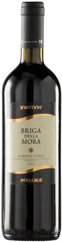Flasche Briga della Mora Barbera d'Asti DOC von Malgra
