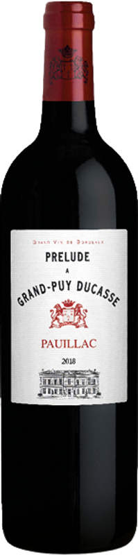 Bottle of Prélude à Grand Puy Ducasse Pauillac AOC from Château Grand-Puy Ducasse