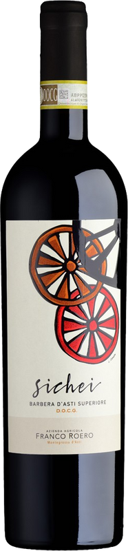 Bottle of Barbera d'Asti Sichei DOCG from Franco Roero