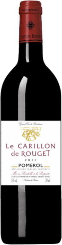 Bottiglia di Carillon De Rouget 2eme Vin Pomerol di Château Rouget