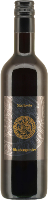 Bottiglia di Stadtwein Blauburgunder AOC Zürich di Rutishauser-Divino