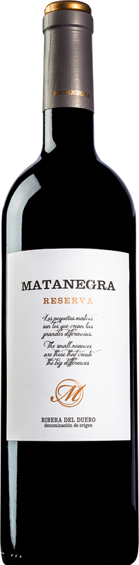 Bottle of Matanegra Reserva from Pagos de Matanegra