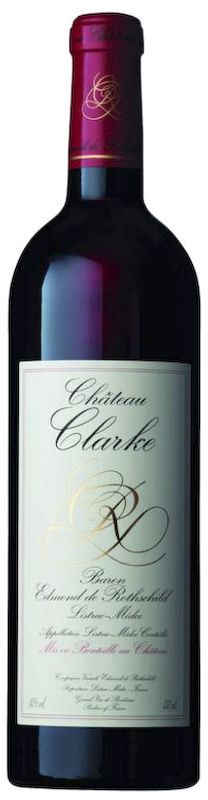 Bouteille de Chateau Clarke A.O.C. de Baron Edmond de Rothschild