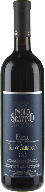 Bottle of Barolo Bricco Ambrogio from Scavino Paolo