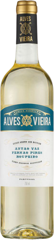 Bottle of Alves Vieira branco from Herdade do Rocim