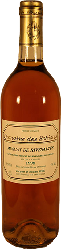 Bottiglia di Muscat De Rivesaltes AOC di Domaine des Chênes