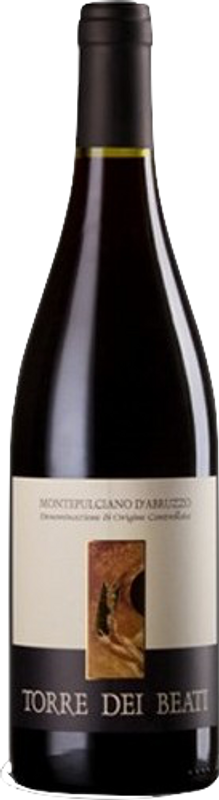 Bouteille de Montepulciano d'Abruzzo DOC de Torre dei Beati