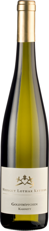 Bottle of Goldtröpfchen Riesling Kabinett Mosel from Weingut Lothar Kettern