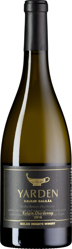 Bottiglia di Yarden Katzrin, Chardonnay di Golan Heights