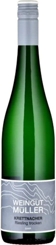 Bottiglia di Riesling Krettnacher trocken di Weingut Stefan Müller