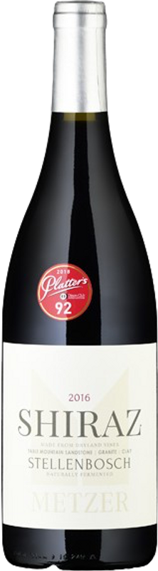 Flasche Shiraz von Metzer