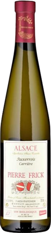 Bottle of Auxerrois Moelleux Carrière AOC from Pierre Frick
