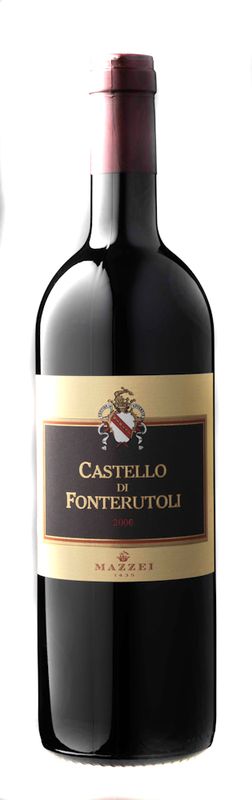 Flasche Castello Fonterutoli Gran Selezione Chianti Classico DOCG von Marchesi Mazzei