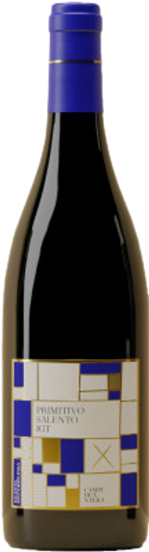 Bottiglia di Salento IGT Primitivo di Campi Deantera