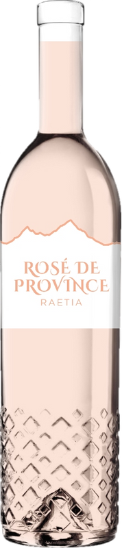 Flasche Rosé de Province Raetia Graubünden AOC von Komminoth Weine