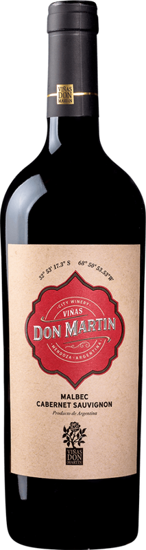 Bottle of Don Martin Mendoza City Malbec from Viñas Don Martin