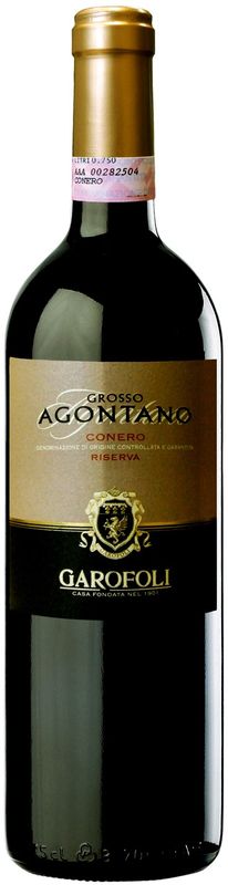 Bottle of AGONTANO rosso conero DOCG riserva from Garofoli