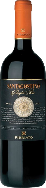 Bottle of Santagostino Rosso IGT from Firriato Casa Vinicola