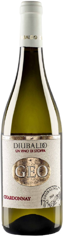 Flasche Geo Chardonnay Colli Aprutin IGT von Diubaldo