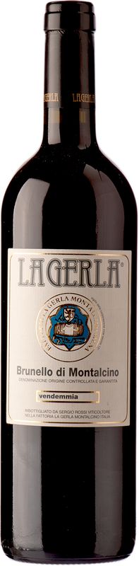 Bottle of Brunello di Montalcino from La Gerla