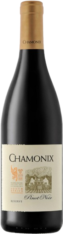Bouteille de Pinot Noir Reserve de Chamonix
