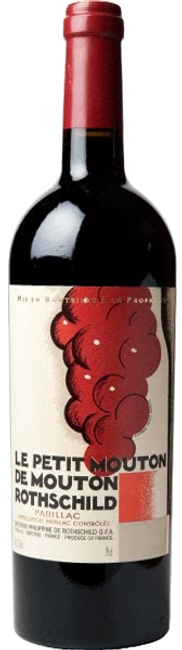 Image of Château Mouton-Rothschild Petit Mouton De Mouton Rothschild 2eme Vin Pauillac - 150cl - Bordeaux, Frankreich bei Flaschenpost.ch