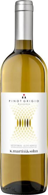 Image of Martini & Sohn Pinot Grigio Südtiroler Ruländer DOC - 75cl - Südtirol, Italien bei Flaschenpost.ch