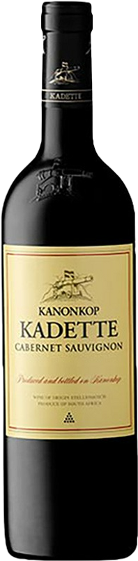 Bottiglia di Kadette Cabernet Sauvignon di Kanonkop