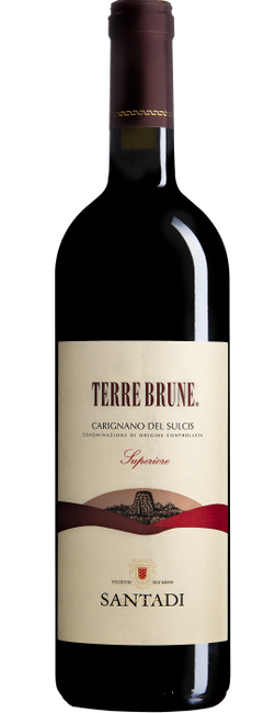 Image of Cantina di Santadi Terre Brune DOC Carignano del Sulcis - 37.5cl - Sardinien, Italien bei Flaschenpost.ch