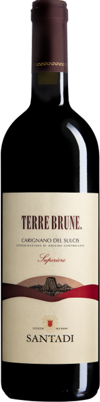 Bottle of Terre Brune DOC Carignano del Sulcis from Cantina di Santadi