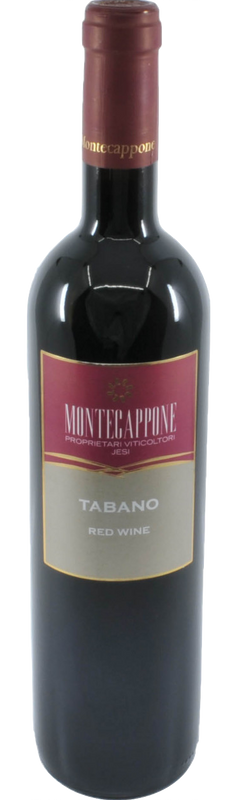 Bottiglia di Tabano Esino Rosso DOC Marche di Montecappone