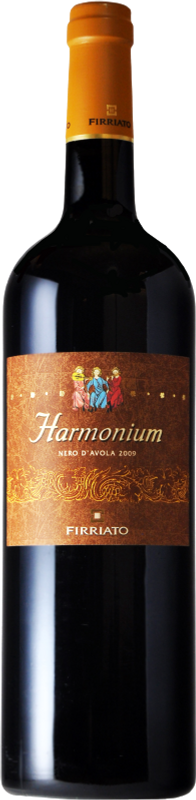 Flasche Harmonium Nero d'Avola IGT von Firriato Casa Vinicola