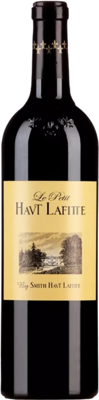 Bottiglia di Petit Haut Lafitte A.O.C. di Château Smith-Haut-Lafitte