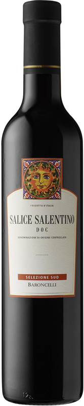 Bottiglia di Salice Salentino DOC BARONCELLI selezione sud di Baroncelli