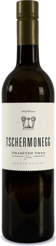 Bottiglia di Traminer Trio di Weingut Tschermonegg