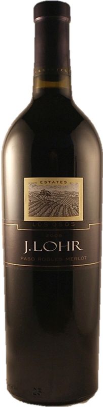 Bottiglia di Merlot Los Osos Paso Robles di Jerry Lohr Winery